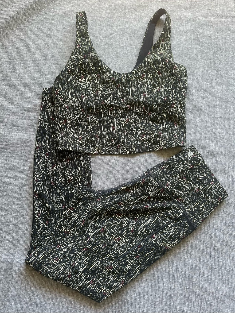 Calia 2pc Matching Inspire Active Set Tank Top & Leggings